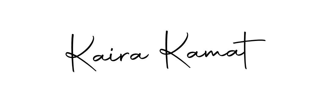 You should practise on your own different ways (Autography-DOLnW) to write your name (Kaira Kamat) in signature. don't let someone else do it for you. Kaira Kamat signature style 10 images and pictures png