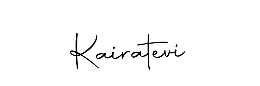 Design your own signature with our free online signature maker. With this signature software, you can create a handwritten (Autography-DOLnW) signature for name Kairatevi. Kairatevi signature style 10 images and pictures png