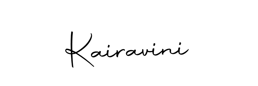 How to make Kairavini name signature. Use Autography-DOLnW style for creating short signs online. This is the latest handwritten sign. Kairavini signature style 10 images and pictures png