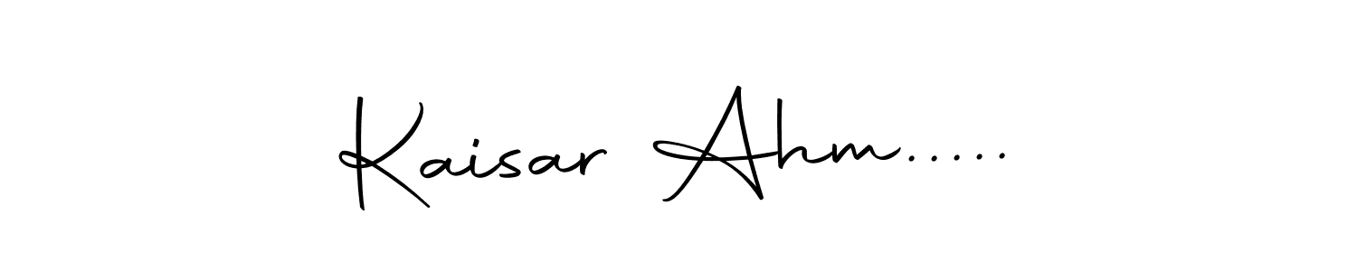 Autography-DOLnW is a professional signature style that is perfect for those who want to add a touch of class to their signature. It is also a great choice for those who want to make their signature more unique. Get Kaisar Ahm..... name to fancy signature for free. Kaisar Ahm..... signature style 10 images and pictures png