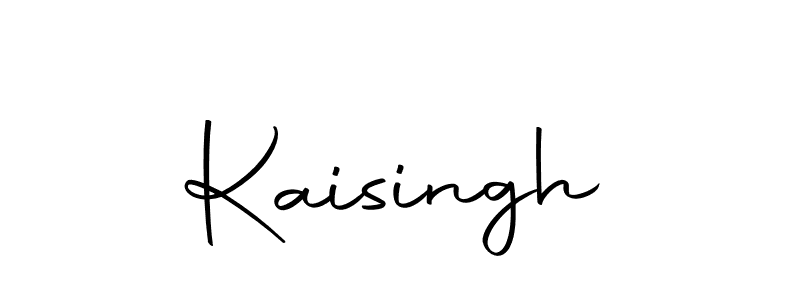 How to make Kaisingh signature? Autography-DOLnW is a professional autograph style. Create handwritten signature for Kaisingh name. Kaisingh signature style 10 images and pictures png