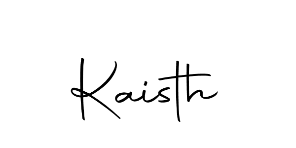 How to make Kaisth name signature. Use Autography-DOLnW style for creating short signs online. This is the latest handwritten sign. Kaisth signature style 10 images and pictures png