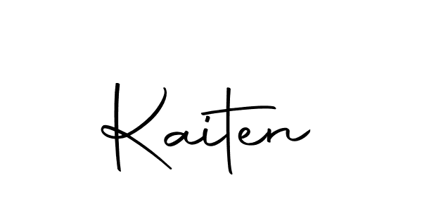 How to make Kaiten name signature. Use Autography-DOLnW style for creating short signs online. This is the latest handwritten sign. Kaiten signature style 10 images and pictures png