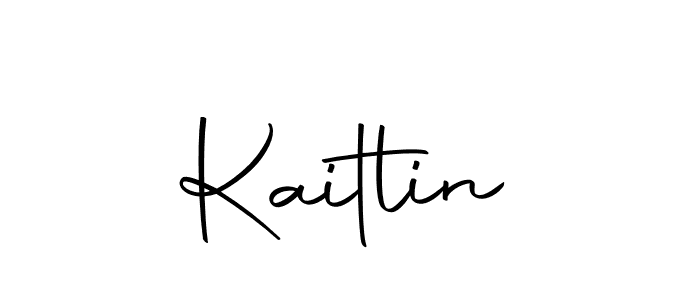 Use a signature maker to create a handwritten signature online. With this signature software, you can design (Autography-DOLnW) your own signature for name Kaitlin. Kaitlin signature style 10 images and pictures png