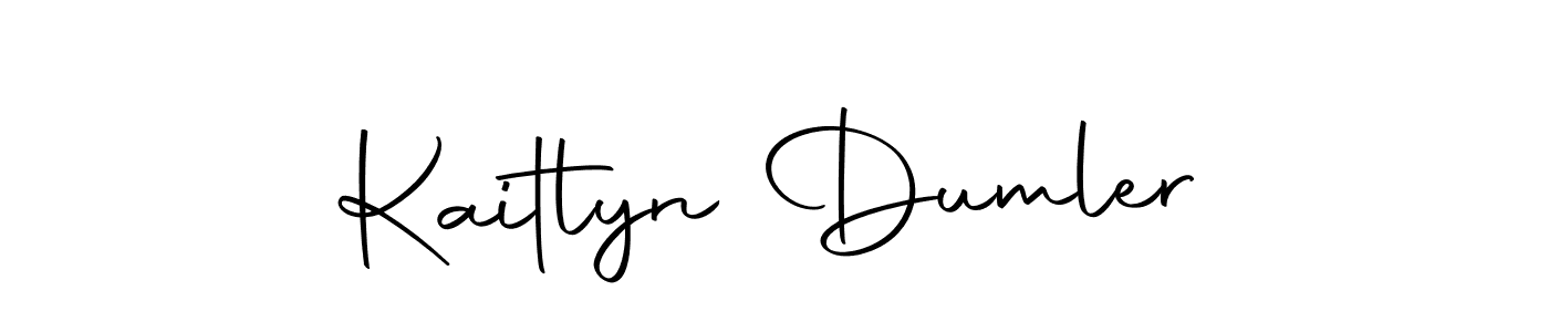 Design your own signature with our free online signature maker. With this signature software, you can create a handwritten (Autography-DOLnW) signature for name Kaitlyn Dumler. Kaitlyn Dumler signature style 10 images and pictures png