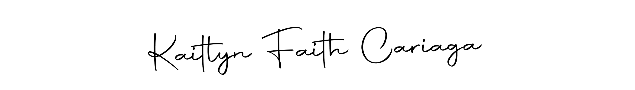 Also we have Kaitlyn Faith Cariaga name is the best signature style. Create professional handwritten signature collection using Autography-DOLnW autograph style. Kaitlyn Faith Cariaga signature style 10 images and pictures png