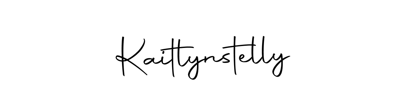 Make a beautiful signature design for name Kaitlynstelly. With this signature (Autography-DOLnW) style, you can create a handwritten signature for free. Kaitlynstelly signature style 10 images and pictures png