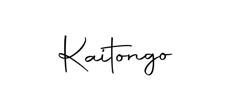 You should practise on your own different ways (Autography-DOLnW) to write your name (Kaitongo) in signature. don't let someone else do it for you. Kaitongo signature style 10 images and pictures png