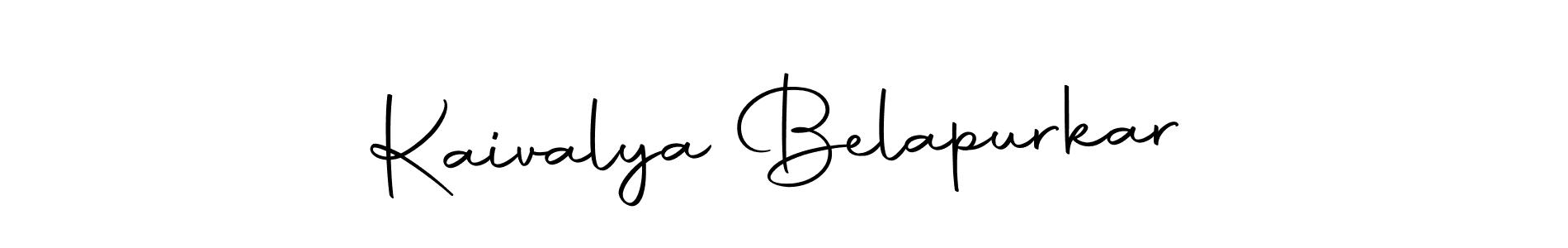 Check out images of Autograph of Kaivalya Belapurkar name. Actor Kaivalya Belapurkar Signature Style. Autography-DOLnW is a professional sign style online. Kaivalya Belapurkar signature style 10 images and pictures png