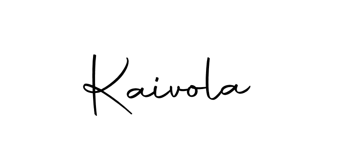 Also we have Kaivola name is the best signature style. Create professional handwritten signature collection using Autography-DOLnW autograph style. Kaivola signature style 10 images and pictures png