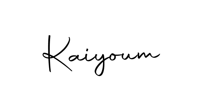 How to make Kaiyoum signature? Autography-DOLnW is a professional autograph style. Create handwritten signature for Kaiyoum name. Kaiyoum signature style 10 images and pictures png