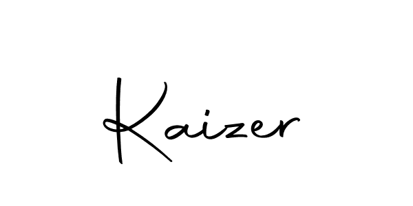 Kaizer stylish signature style. Best Handwritten Sign (Autography-DOLnW) for my name. Handwritten Signature Collection Ideas for my name Kaizer. Kaizer signature style 10 images and pictures png