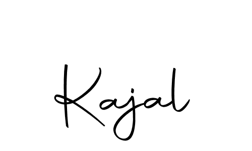 Create a beautiful signature design for name Kajal. With this signature (Autography-DOLnW) fonts, you can make a handwritten signature for free. Kajal signature style 10 images and pictures png