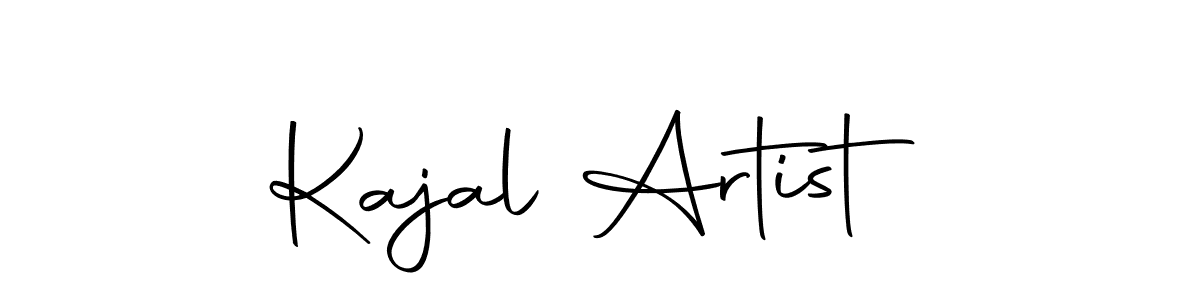 Use a signature maker to create a handwritten signature online. With this signature software, you can design (Autography-DOLnW) your own signature for name Kajal Artist. Kajal Artist signature style 10 images and pictures png