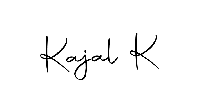 Similarly Autography-DOLnW is the best handwritten signature design. Signature creator online .You can use it as an online autograph creator for name Kajal K. Kajal K signature style 10 images and pictures png