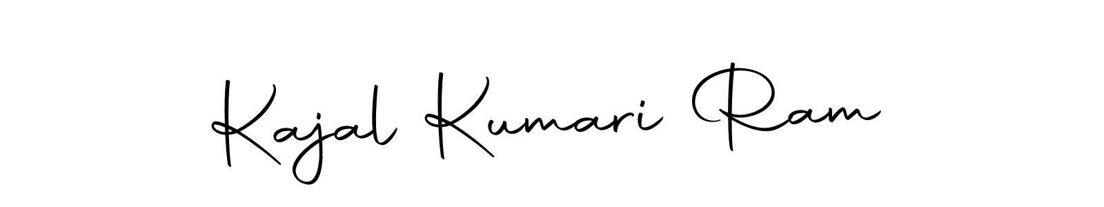 The best way (Autography-DOLnW) to make a short signature is to pick only two or three words in your name. The name Kajal Kumari Ram include a total of six letters. For converting this name. Kajal Kumari Ram signature style 10 images and pictures png