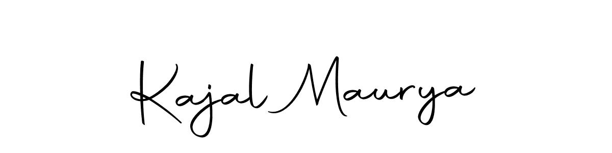 Design your own signature with our free online signature maker. With this signature software, you can create a handwritten (Autography-DOLnW) signature for name Kajal Maurya. Kajal Maurya signature style 10 images and pictures png