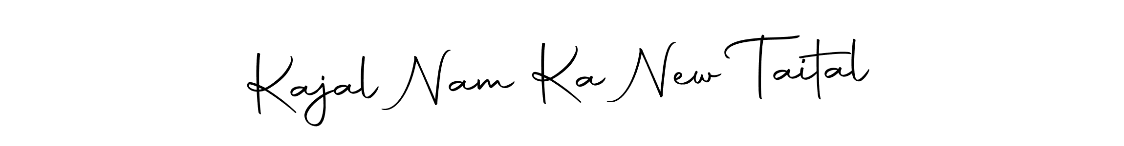 Design your own signature with our free online signature maker. With this signature software, you can create a handwritten (Autography-DOLnW) signature for name Kajal Nam Ka New Taital. Kajal Nam Ka New Taital signature style 10 images and pictures png