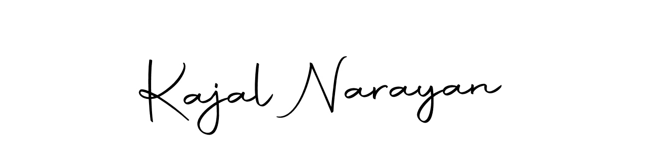 Design your own signature with our free online signature maker. With this signature software, you can create a handwritten (Autography-DOLnW) signature for name Kajal Narayan. Kajal Narayan signature style 10 images and pictures png