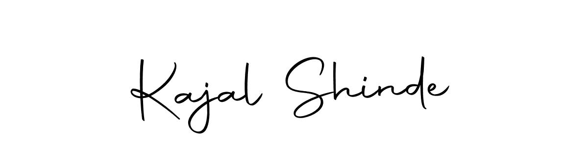 Also we have Kajal Shinde name is the best signature style. Create professional handwritten signature collection using Autography-DOLnW autograph style. Kajal Shinde signature style 10 images and pictures png