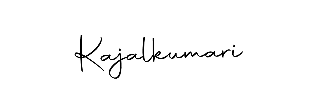 Create a beautiful signature design for name Kajalkumari. With this signature (Autography-DOLnW) fonts, you can make a handwritten signature for free. Kajalkumari signature style 10 images and pictures png