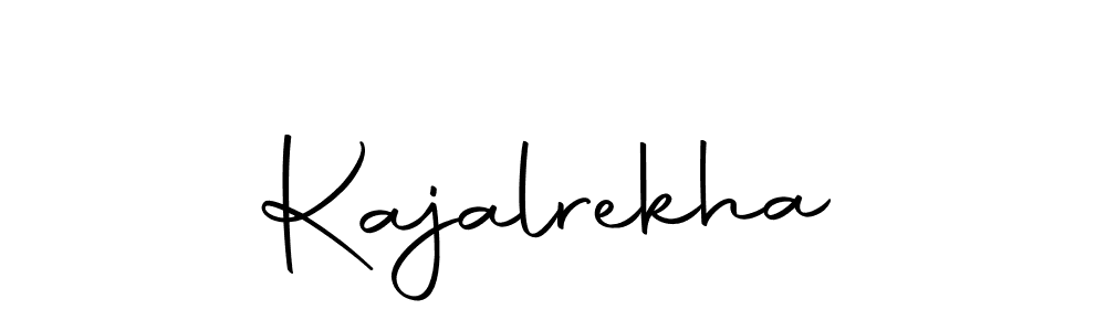 Design your own signature with our free online signature maker. With this signature software, you can create a handwritten (Autography-DOLnW) signature for name Kajalrekha. Kajalrekha signature style 10 images and pictures png