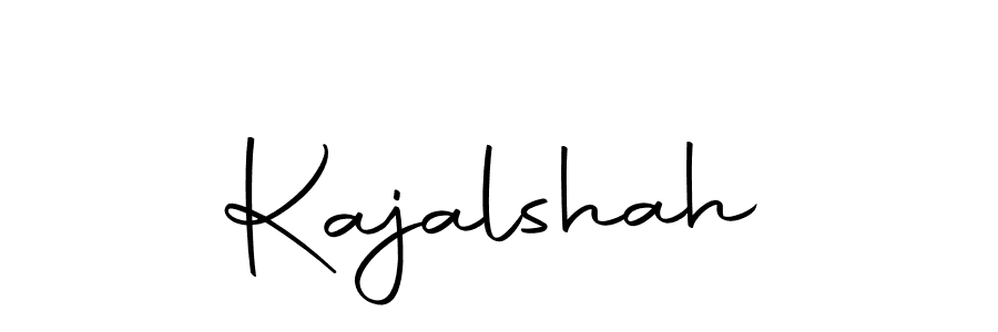 Make a beautiful signature design for name Kajalshah. With this signature (Autography-DOLnW) style, you can create a handwritten signature for free. Kajalshah signature style 10 images and pictures png