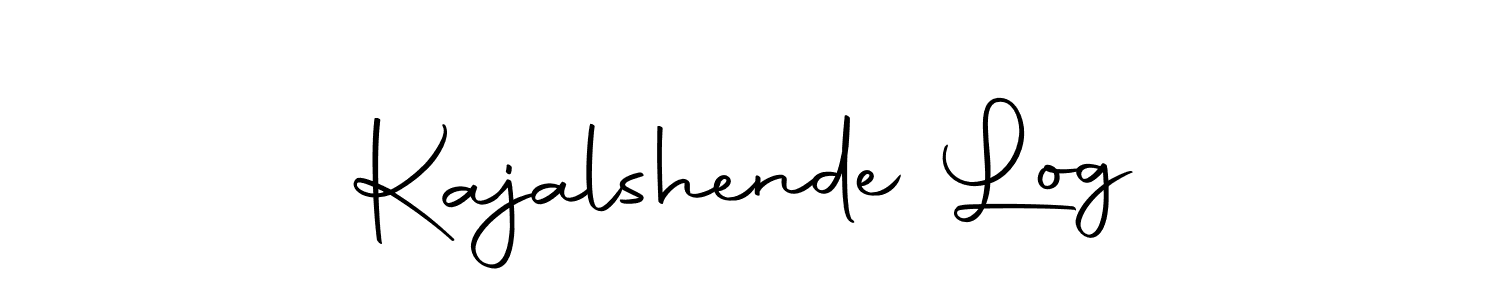 Make a beautiful signature design for name Kajalshende Log. With this signature (Autography-DOLnW) style, you can create a handwritten signature for free. Kajalshende Log signature style 10 images and pictures png
