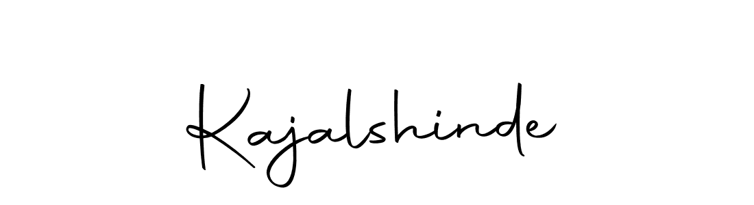 Use a signature maker to create a handwritten signature online. With this signature software, you can design (Autography-DOLnW) your own signature for name Kajalshinde. Kajalshinde signature style 10 images and pictures png