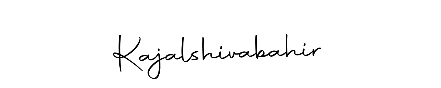 Make a short Kajalshivabahir signature style. Manage your documents anywhere anytime using Autography-DOLnW. Create and add eSignatures, submit forms, share and send files easily. Kajalshivabahir signature style 10 images and pictures png