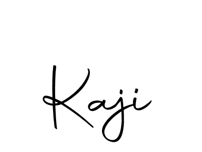 Use a signature maker to create a handwritten signature online. With this signature software, you can design (Autography-DOLnW) your own signature for name Kaji. Kaji signature style 10 images and pictures png