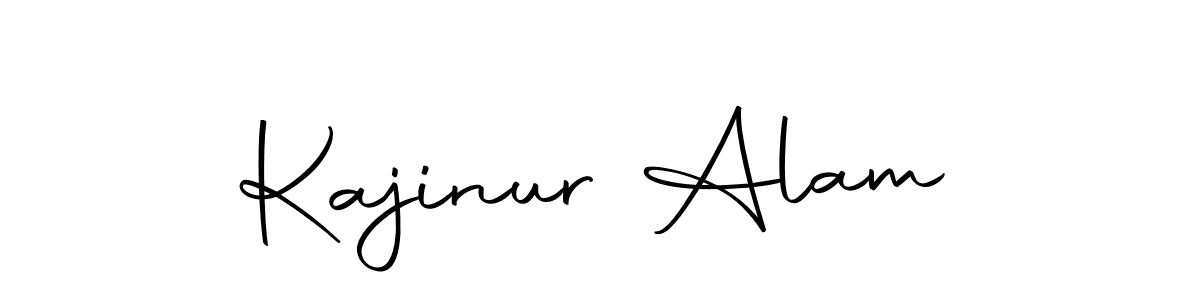 You can use this online signature creator to create a handwritten signature for the name Kajinur Alam. This is the best online autograph maker. Kajinur Alam signature style 10 images and pictures png