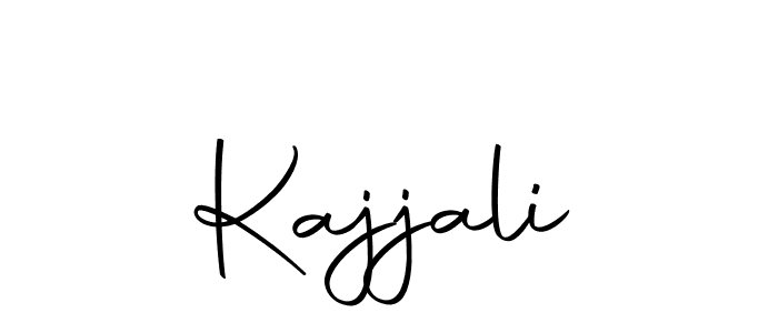 Use a signature maker to create a handwritten signature online. With this signature software, you can design (Autography-DOLnW) your own signature for name Kajjali. Kajjali signature style 10 images and pictures png