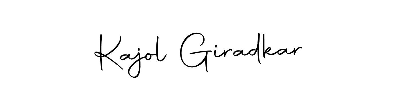 Make a beautiful signature design for name Kajol Giradkar. Use this online signature maker to create a handwritten signature for free. Kajol Giradkar signature style 10 images and pictures png