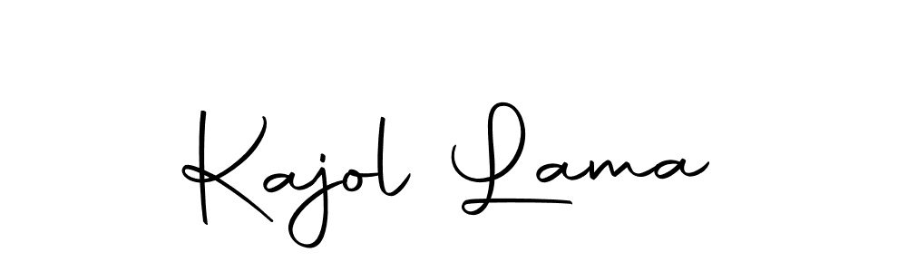 Make a beautiful signature design for name Kajol Lama. With this signature (Autography-DOLnW) style, you can create a handwritten signature for free. Kajol Lama signature style 10 images and pictures png