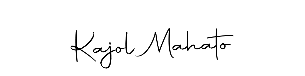 The best way (Autography-DOLnW) to make a short signature is to pick only two or three words in your name. The name Kajol Mahato include a total of six letters. For converting this name. Kajol Mahato signature style 10 images and pictures png
