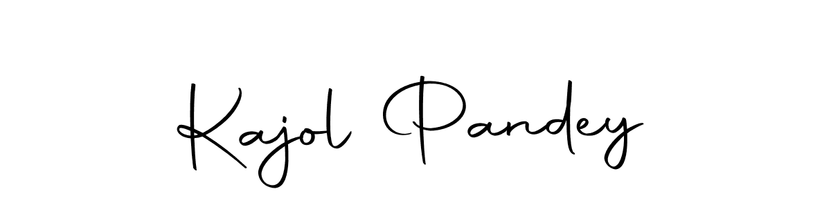 if you are searching for the best signature style for your name Kajol Pandey. so please give up your signature search. here we have designed multiple signature styles  using Autography-DOLnW. Kajol Pandey signature style 10 images and pictures png