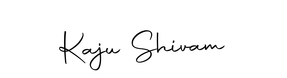 Create a beautiful signature design for name Kaju Shivam. With this signature (Autography-DOLnW) fonts, you can make a handwritten signature for free. Kaju Shivam signature style 10 images and pictures png