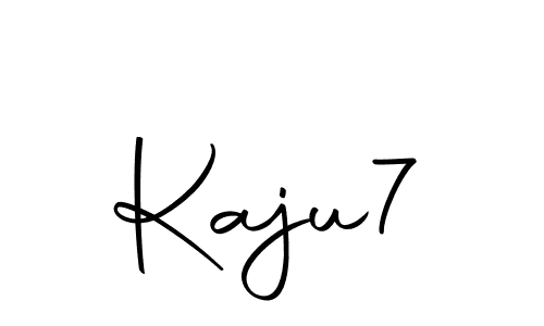How to make Kaju7 name signature. Use Autography-DOLnW style for creating short signs online. This is the latest handwritten sign. Kaju7 signature style 10 images and pictures png