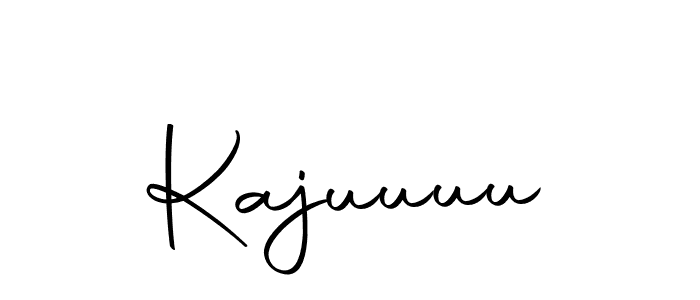 Kajuuuu stylish signature style. Best Handwritten Sign (Autography-DOLnW) for my name. Handwritten Signature Collection Ideas for my name Kajuuuu. Kajuuuu signature style 10 images and pictures png