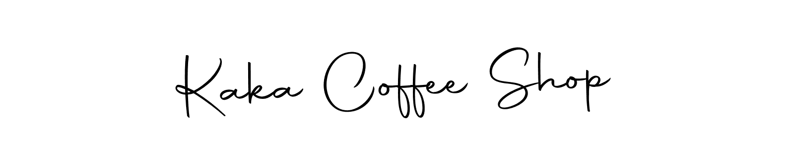 You can use this online signature creator to create a handwritten signature for the name Kaka Coffee Shop. This is the best online autograph maker. Kaka Coffee Shop signature style 10 images and pictures png