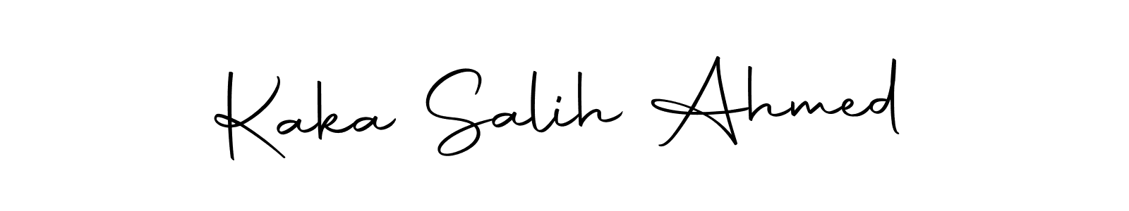 Autography-DOLnW is a professional signature style that is perfect for those who want to add a touch of class to their signature. It is also a great choice for those who want to make their signature more unique. Get Kaka Salih Ahmed name to fancy signature for free. Kaka Salih Ahmed signature style 10 images and pictures png