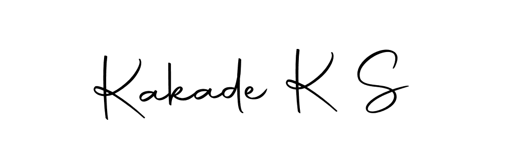 Here are the top 10 professional signature styles for the name Kakade K S. These are the best autograph styles you can use for your name. Kakade K S signature style 10 images and pictures png