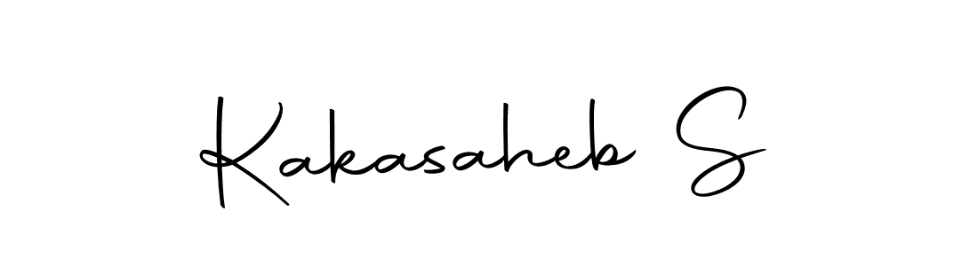 Create a beautiful signature design for name Kakasaheb S. With this signature (Autography-DOLnW) fonts, you can make a handwritten signature for free. Kakasaheb S signature style 10 images and pictures png