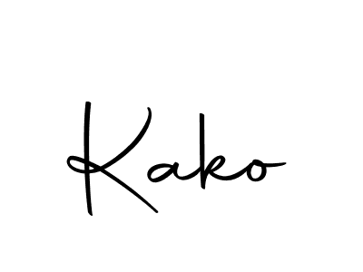 How to make Kako signature? Autography-DOLnW is a professional autograph style. Create handwritten signature for Kako name. Kako signature style 10 images and pictures png