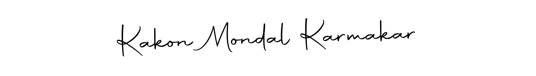 Kakon Mondal Karmakar stylish signature style. Best Handwritten Sign (Autography-DOLnW) for my name. Handwritten Signature Collection Ideas for my name Kakon Mondal Karmakar. Kakon Mondal Karmakar signature style 10 images and pictures png