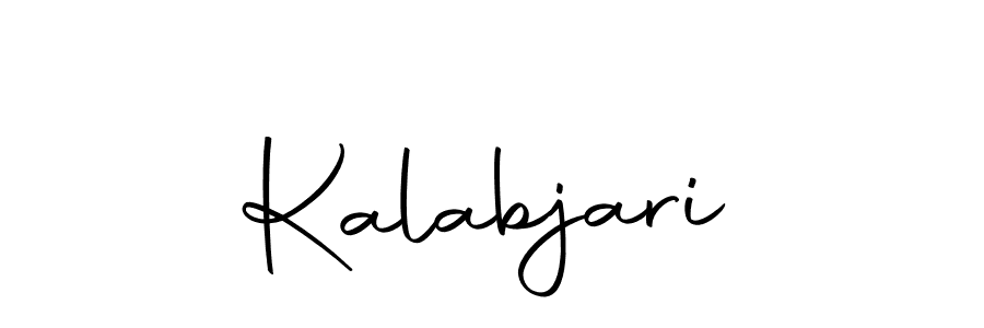 Make a beautiful signature design for name Kalabjari. With this signature (Autography-DOLnW) style, you can create a handwritten signature for free. Kalabjari signature style 10 images and pictures png