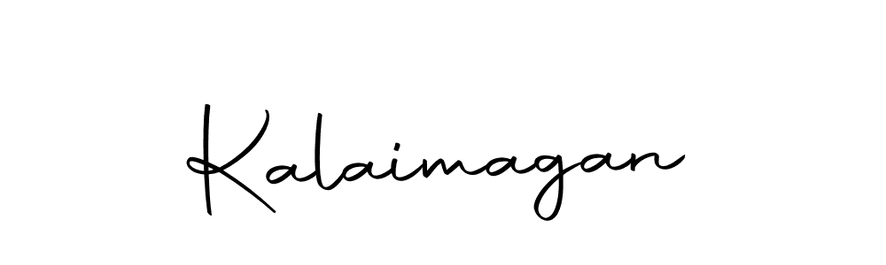 Design your own signature with our free online signature maker. With this signature software, you can create a handwritten (Autography-DOLnW) signature for name Kalaimagan. Kalaimagan signature style 10 images and pictures png