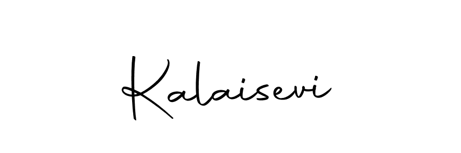 Make a beautiful signature design for name Kalaisevi. With this signature (Autography-DOLnW) style, you can create a handwritten signature for free. Kalaisevi signature style 10 images and pictures png