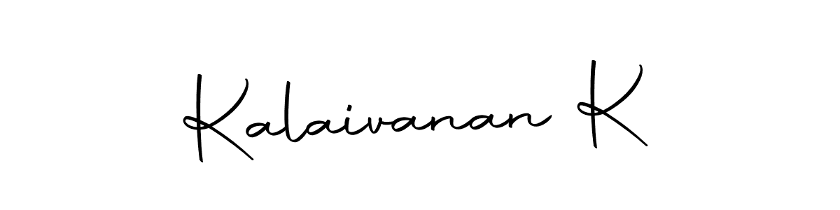 It looks lik you need a new signature style for name Kalaivanan K. Design unique handwritten (Autography-DOLnW) signature with our free signature maker in just a few clicks. Kalaivanan K signature style 10 images and pictures png